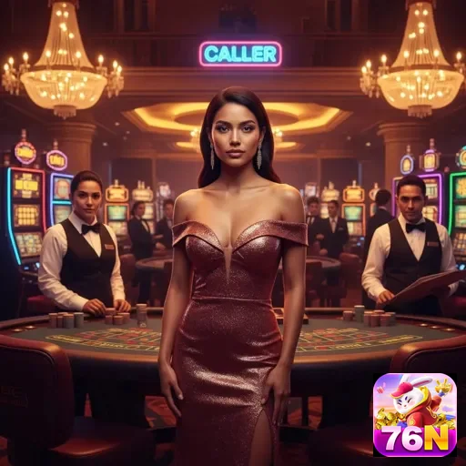Ilustração de Explore slots e recompensas VIP no 76n