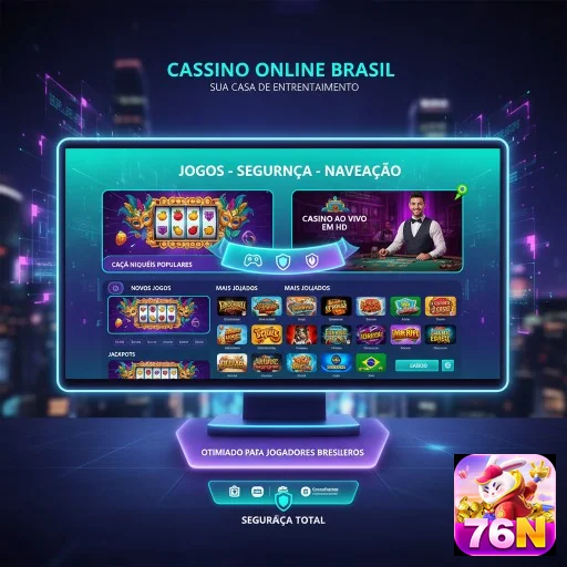 Ilustração de Acesse o Melhor do Cassino Online com 76n
